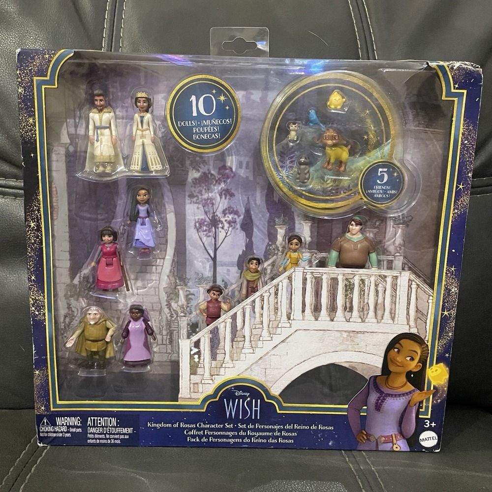 Disney MATTEL INC WISH Poseable‎ Kids Doll With Star And Valentino
